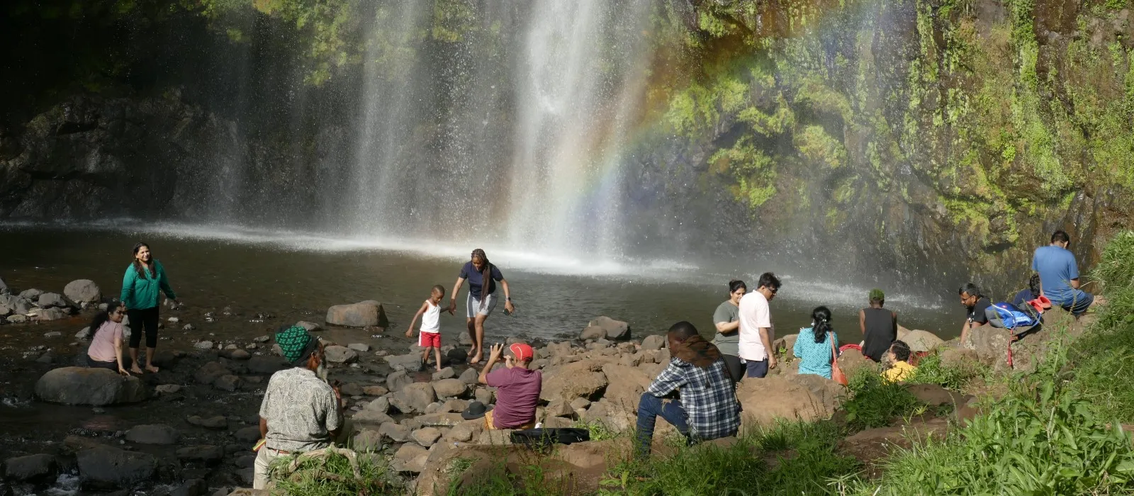 Materuni waterfall near Moshi in northern Tanzania
